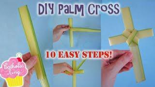 How To Fold A Palm Cross {Easy!!!}