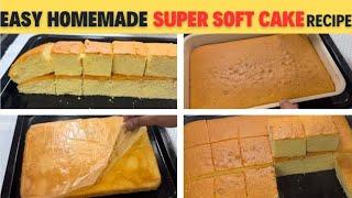 Super Soft Sponge Cake Recipe | Super Soft Sponge Cake Banane Ka Tarika |