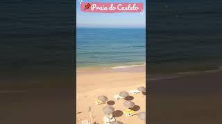 Albufeira, Algarve - Castelo beach in Portugal #travel #portugaltrip #europe #portugal #short #beach