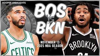 Boston Celtics vs Brooklyn Nets Full Game Highlights | Nov 13 | 2025 NBA Season