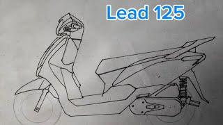 วาดรูป Lead 125 หลีด125 Tt' Develop