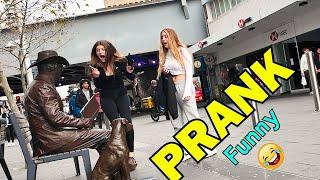 Statue Prank - Cowboy Spreading laughter | Must Watch