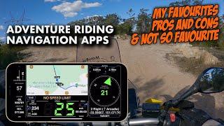 iPhone apps to use for Adventure Riding and offroad motorcycling