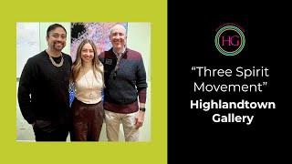 Highlandtown Gallery October 2024 Show "Three Spirit Movement"