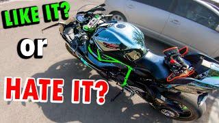 NINJA H2 - First 300 Miles... #MAXYDAILY