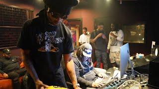 TM88 has the craziest studio session Ken Carson and  Honorable CNote pull up on Crash Dummy Records