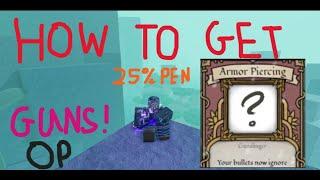 How to get armor piercing (OP for guns) Trig quest