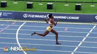 Marileidy Paulino cruises to victory in 400m at Diamond League Silesia | NBC Sports