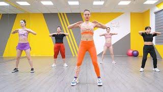 AEROBIC DANCE | 30 min Flat Belly Workout | Get Slim Tiny Waist - Lose Belly Fat