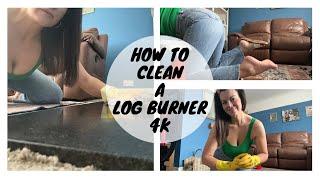 Ultimate Log Burner Cleaning ASMR (Satisfying Sounds)