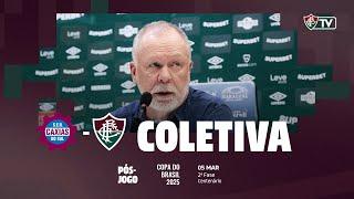 COLETIVA MANO MENEZES | CAXIAS 1 X 2 FLUMINENSE | COPA DO BRASIL 2025 | SEGUNDA FASE