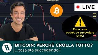 BITCOIN, CRYPTO: PERCHÈ CROLLA TUTTO? COSA STA SUCCEDENDO? ECCO LA VERITA'.