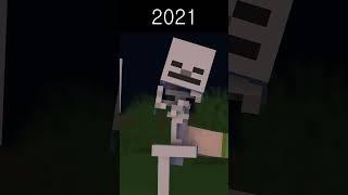 Evolution of Skeleton on Trouble - Minecraft Animation