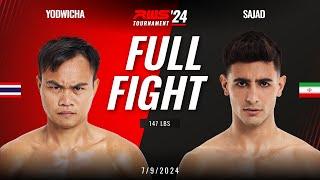 Full Fight l Yodwicha Yodwicha Gym vs Sajad Venum Muay Thai I RWS