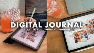 Digital Journal with me / Life Lately / Weekly Recap / iPad Journal / Goodnotes / Documenting Life