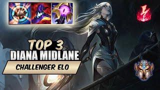 Wild Rift Diana top 3 midlane - S13 rank game + build