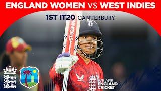 Dunkley Hits 81* Off 56 Balls | Highlights - England v West Indies | 1st Women’s Vitality IT20 2025