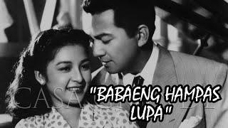 "BABAENG HAMPAS LUPA" 1952 | NIDA BLANCA | ROGELIO DELA ROSA