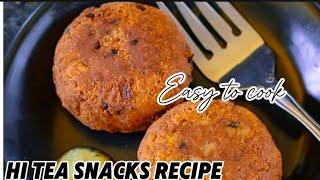 Hi tea snacks recipe | Easy teatime snack recipe by Easy to Cook