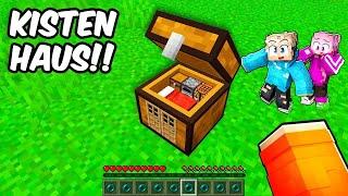 KÖNNEN wir im KISTEN HAUS ÜBERLEBEN in Minecraft?