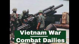 1967 9TH INFANTRY DIVISION IN VIETNAM   FLOATING ARTILLERY BASE HOWITZER OPERATIONS (SILENT)  83465