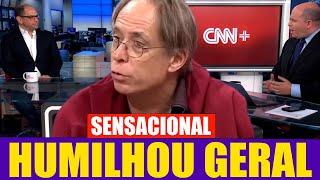 INCRÍVEL, O DIA QUE PEDRO CARDOSO HUMILHOU TODA TROPA DE JORNALISTAS DA CNN E DETONOU SÉRGIO MORO