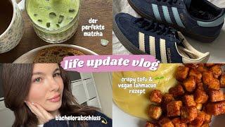 LIFE UPDATE VLOG| EASY Vegane Rezepte, Bachelorabschluss, Amazon HAUL, PERFECT Matcha | minimalromi