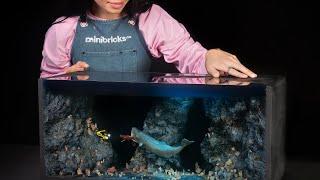 The process of creating the most beautiful cachalot aquarium