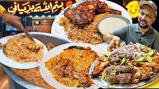 Bismillah Biryani, Karachi | Yakhni Biryani BBQ Platter | Haleem, Tikka, Kabab, Street Food Pakistan