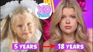 XO TEAM Kristi Krime TRANSFORMATION  From 1 to 18 Years Old