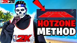 FASTEST WAY TO GET  MAX HOTZONES in 1 DAY on NBA 2K25  BEST SHOOTING TIPS!