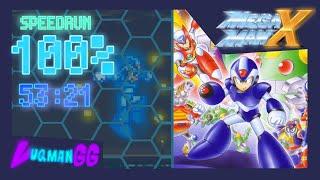 [SPEEDRUN] Mega Man X 100% in 53:21