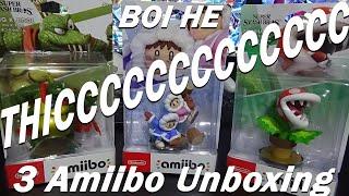 BOI HE THICC - Unboxing the King K Rool, Ice Climber and Piranha Plant Amiibo