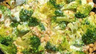 20 minutes and a pan! The most delicious broccoli recipe!