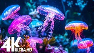 Aquarium 4K VIDEO ULTRA HD  Beautiful Coral Reef Fish   Relaxing Sleep Meditation Music 1