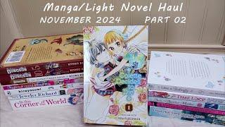 Manga/Light Novel Haul - End-of-November 2024