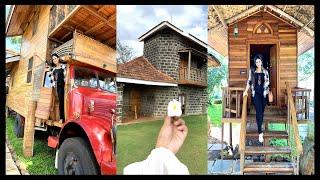 I spent 1 night in the BEST RESORT IN KOLHAPUR - NISARG RESORT VLOG || BATHTUB IN ROOM | TRUCK ROOM