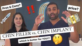 Chin Implant vs. Chin Filler *which is better for YOU!?*