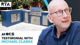 Modular Outdoor Kitchen Testimonial - Michael Clarke | MOKS