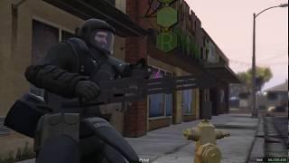 Grand Theft Auto V|BANK ROBBERY|