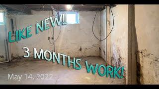 Basement Renovation - From Flooded & Moldy to Sealed & Like New!