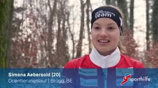 Sporthilfe Nachwuchs-Preis 2019: Simona Aebersold, Orientierungslauf