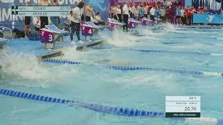 Men's 100 Freestyle A Final | 2024 YMCA Short Course National Championships - Greensboro, NC