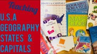 US Geography States & Capitals || Homeschool Picks  2019-2020