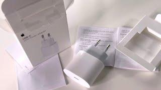 Unboxing the New Apple fast charger 20W USB‑C - Power Adapter 2020