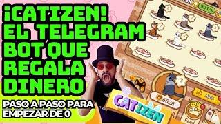  ¡CATIZEN! El Telegram Bot que está Regalando Dinero  | Airdrop | Tutorial Paso a Paso 