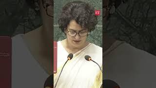 Priyanka Gandhi Vadra takes oath as Lok Sabha MP of Wayanad