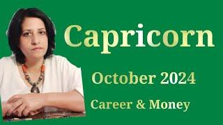 Capricorn Career & Money  in October 2024...A situation of flux and you are anchoring ️