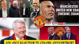 SIR ALEX FERGUSON BREAKS SILENCE ON ZIDANE’S APPOINTMENT AS MANCHESTER UNITED MANAGER!