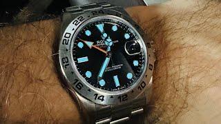 Rolex Explorer II with Talking Timepieces with Tony on!